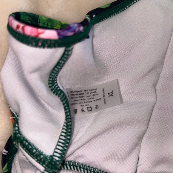 NWT Women One piece Swimsuit ruffle  bathing suit with tummy control - Picture 10 of 10